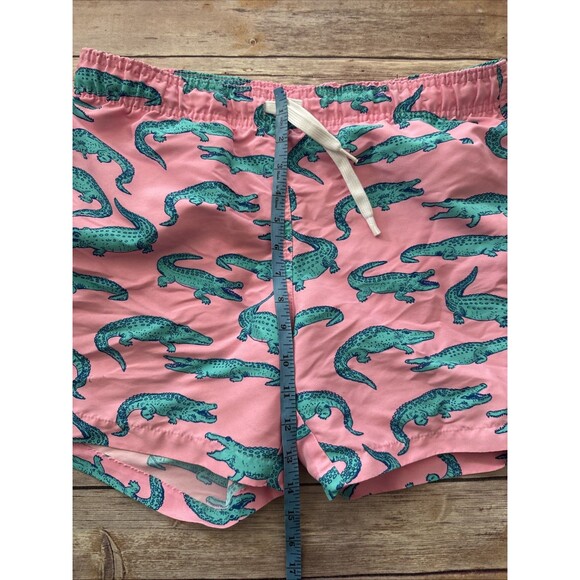 Chubbies Swim Trunks Size Small Alligator Pockets Drawstring Mens Pink - Picture 5 of 8